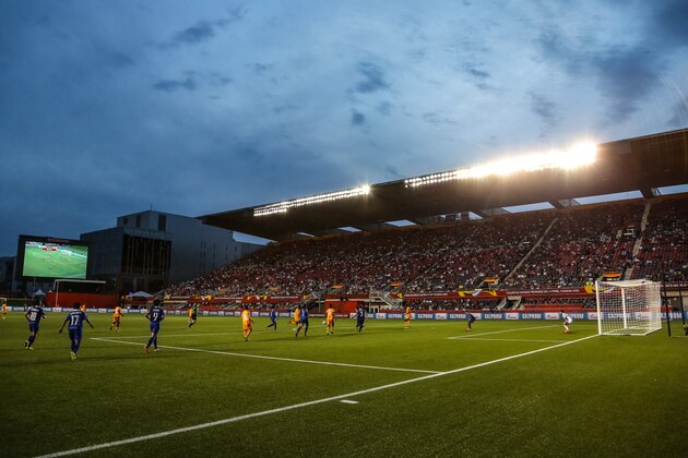 OTTAWA, ON - JUNE 11: a general view of Lansdowne Stadium during the FIFA Women's World Cup Canada 2015 Group B match between Cote d'Ivoire and Thailand on June 11, 2015 in Ottawa, Canada.  (Photo by Andre Ringuette/Getty Images)