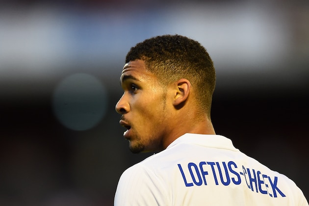BARNSLEY, ENGLAND - JUNE 11:  Ruben Loftus-Cheek of England in action during the International Match between England U21 and Belarus U21 at Oakwell Stadium on June 11, 2015 in Barnsley, England.  (Photo by Laurence Griffiths/Getty Images)