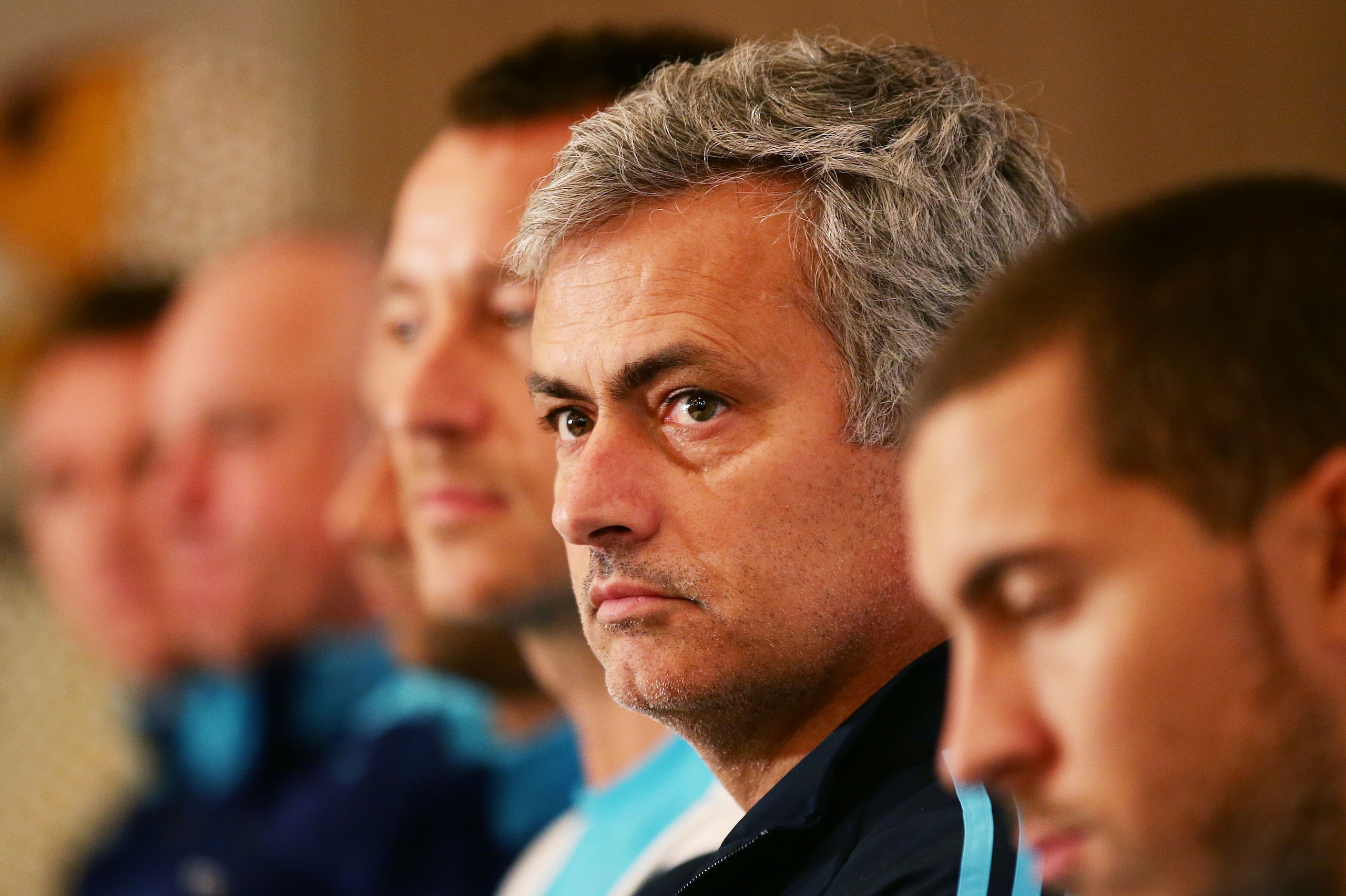 SYDNEY, AUSTRALIA - MAY 31:  Chelsea FC Manager Jose Mourinho speaks to the media during a press conference at the Park Hyatt Hotel on May 31, 2015 in Sydney, Australia.  (Photo by Matt King/Getty Images)