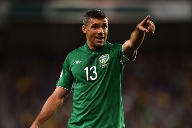 DUBLIN, IRELAND - SEPTEMBER 06:  Jon Walters of Republic of Ireland in acion during the FIFA 2014 World Cup Qualifying Group C match between Republic of Ireland and Sweden at Aviva Stadium on September 6, 2013 in Dublin, Ireland.  (Photo by Jamie McDonald/Getty Images)
