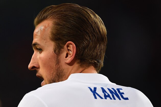TURIN, ITALY - MARCH 31:  Harry Kane of England looks on during the international friendly match between Italy and England at the Juventus Arena on March 31, 2015 in Turin, Italy.  (Photo by Laurence Griffiths/Getty Images)