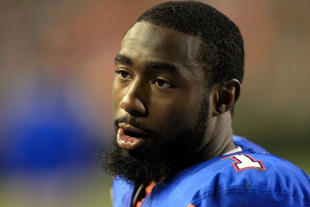 GAINESVILLE, FL - SEPTEMBER 10: Chris Rainey #1 of the Florida Gators watches the action during a game against the UAB Blazers at Ben Hill Griffin Stadium on September 10, 2011 in Gainesville, Florida. (Photo by Sam Greenwood/Getty Images) GAINESVILLE, FL - SEPTEMBER 10: Chris Rainey #1 of the Florida Gators watches the action during a game against the UAB Blazers at Ben Hill Griffin Stadium on September 10, 2011 in Gainesville, Florida. (Photo by Sam Greenwood/Getty Images)