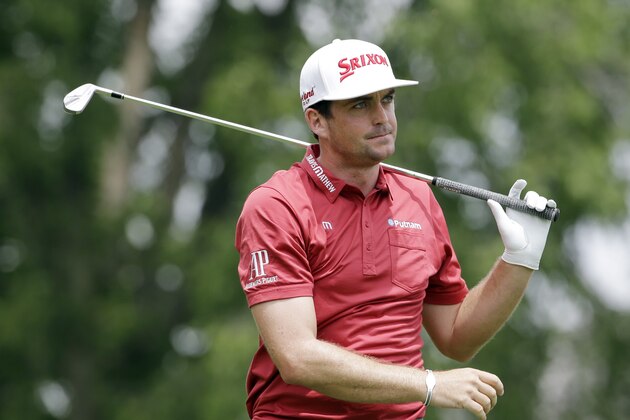 Keegan Bradley watches his tee shot on the third hold during the final round of the Memorial golf tournament, Sunday, June 7, 2015, in Dublin, Ohio. (AP Photo/Darron Cummings) Keegan Bradley watches his tee shot on the third hold during the final round of the Memorial golf tournament, Sunday, June 7, 2015, in Dublin, Ohio. (AP Photo/Darron Cummings)