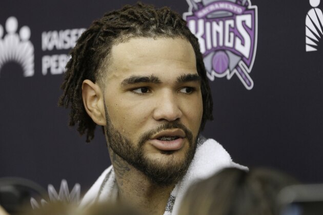 Kentucky center Willie Cauley-Stein at a pre draft workout with the Sacramento Kings, in Sacramento, Calif., Thursday, June 11, 2015.(AP Photo/Rich Pedroncelli)