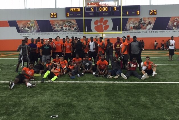The 5th annual Unsigned Preps college bus tour hit six schools in a five day span, including Clemson.