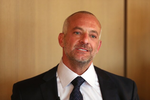 LONDON, ENGLAND - MARCH 6:  Lorenzo Fertitta, Owner & Chairman of the Ultimate Fighting Championship speaks at the Leaders UFC Breakfast at the Cafe Royal Hotel on March 6, 2014 in London, England. (Photo by Stephen Pond/Getty Images)