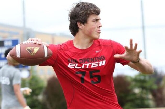 Georgia QB commit Jacob Eason is one of 18 quarterbacks competing for Elite 11 MVP honors.