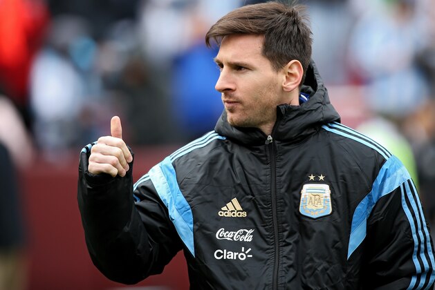 LANDOVER, MD - MARCH 28: Lionel Messi