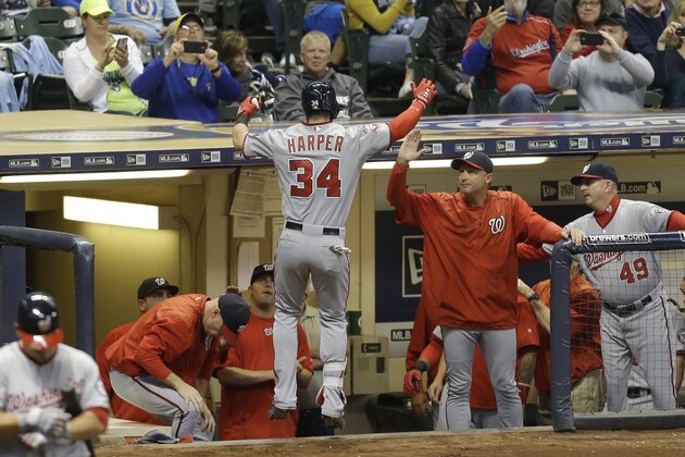 MILWAUKEE, WI - JUNE 12: Bryce Harper