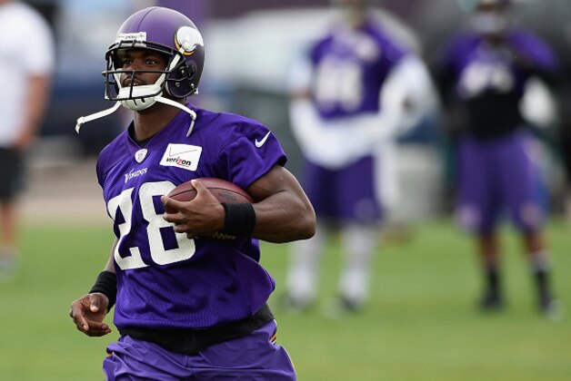 EDEN PRAIRIE, MN - JUNE 4: Adrian Peterson