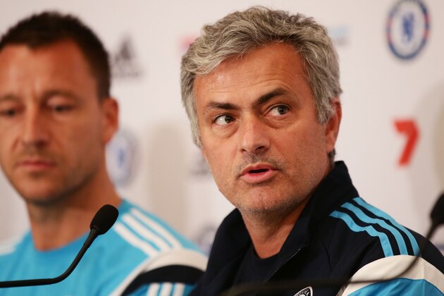 SYDNEY, AUSTRALIA - MAY 31:  Chelsea FC Manager Jose Mourinho speaks to the media during a press conference at the Park Hyatt Hotel on May 31, 2015 in Sydney, Australia.  (Photo by Matt King/Getty Images)