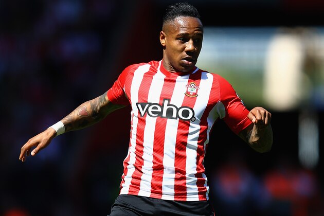 SOUTHAMPTON, ENGLAND - MAY 16:  Nathaniel Clyne of Southampton in action during the Barclays Premier League match between Southampton and Aston Villa at St Mary's Stadium on May 16, 2015 in Southampton, England.  (Photo by Richard Heathcote/Getty Images)