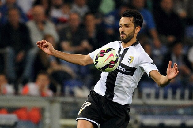 GENOA, ITALY - MAY 31: Raffaele Palladino of Parma FC in action during the Serie A match between UC Sampdoria and Parma FC at Stadio Luigi Ferraris on May 31, 2015 in Genoa, Italy. (Photo by Pier Marco Tacca/Getty Images) GENOA, ITALY - MAY 31: Raffaele Palladino of Parma FC in action during the Serie A match between UC Sampdoria and Parma FC at Stadio Luigi Ferraris on May 31, 2015 in Genoa, Italy. (Photo by Pier Marco Tacca/Getty Images)