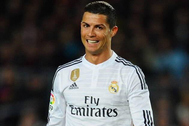 BARCELONA, SPAIN - MARCH 22:  Cristiano Ronaldo of Real Madrid CF looks on during the La Liga match between FC Barcelona and Real Madrid CF at Camp Nou on March 22, 2015 in Barcelona, Spain.  (Photo by David Ramos/Getty Images)