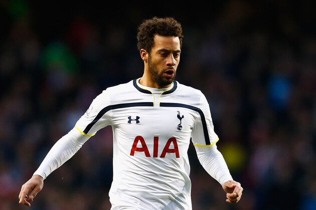 LONDON, ENGLAND - JANUARY 17:  Mousa Dembele of Tottenham Hotspur in action during the Barclays Premier League match between Tottenham Hotspur and Sunderland at White Hart Lane on January 17, 2015 in London, England.  (Photo by Julian Finney/Getty Images)