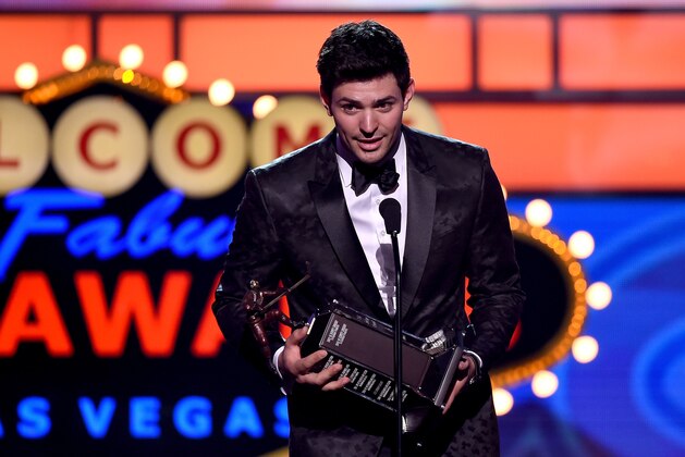 LAS VEGAS, NV - JUNE 24:  Goaltender Carey Price of the Montreal Canadiens speaks after winning the Ted Lindsay Award during the 2015 NHL Awards at MGM Grand Garden Arena on June 24, 2015 in Las Vegas, Nevada.  (Photo by Ethan Miller/Getty Images)