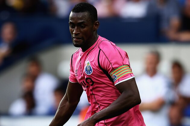 WEST BROMWICH, ENGLAND - AUGUST 09:  Jackson Martinez of FC Porto in action during the Pre Season Friendly match between West Bromwich Albion and FC Porto at The Hawthorns on August 9, 2014 in West Bromwich, England.  (Photo by Matthew Lewis/Getty Images)
