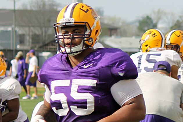 Former LSU DL Trey Lealaimatafao