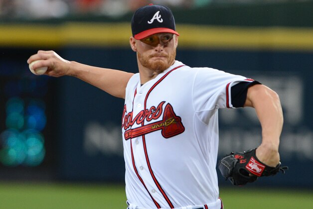 Atlanta Braves starting pitcher Shelby Miller (17) works in the second inning of a baseball game against the Boston Red Sox Thursday, June 18, 2015, in Atlanta. (AP Photo/Jon Barash) Atlanta Braves starting pitcher Shelby Miller (17) works in the second inning of a baseball game against the Boston Red Sox Thursday, June 18, 2015, in Atlanta. (AP Photo/Jon Barash)
