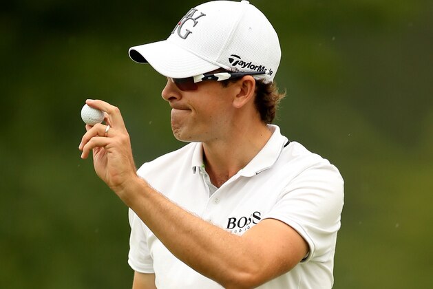WHITE SULPHUR SPRINGS, WV - JULY 02: Scott Langley acknowledges the crowd after his putt on the 18th hole during the first round of the Greenbrier Classic at the Old White TPC on July 2, 2015 in White Sulphur Springs, West Virginia. (Photo by Darren Carroll/Getty Images) WHITE SULPHUR SPRINGS, WV - JULY 02: Scott Langley acknowledges the crowd after his putt on the 18th hole during the first round of the Greenbrier Classic at the Old White TPC on July 2, 2015 in White Sulphur Springs, West Virginia. (Photo by Darren Carroll/Getty Images)