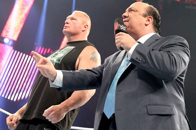 Brock Lesnar and Paul Heyman