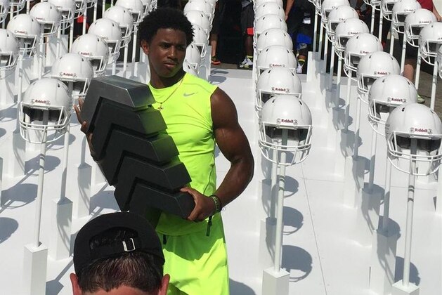 2017 5-star WR Donovan Peoples-Jones made history in becoming the first underclassmen to win the Nike Football Ratings Championship.