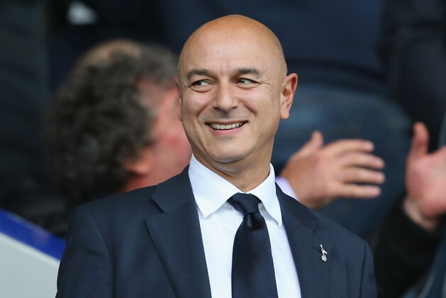LIVERPOOL, ENGLAND - MAY 24:  Tottenham Hotspur Chairman Daniel Levy looks on prior to the Barclays Premier League match between Everton and Tottenham Hotspur at Goodison Park on May 24, 2015 in Liverpool, England.  (Photo by Jan Kruger/Getty Images)