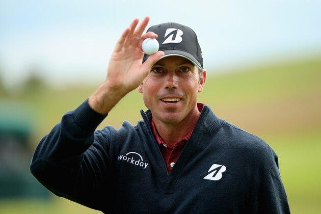 GULLANE, SCOTLAND - JULY 11: Matt Kuchar of the United States waves on the 18th green during the third round of the Aberdeen Asset Management Scottish Open at Gullane Golf Club on July 11, 2015 in Gullane, East Lothian, Scotland. (Photo by Andrew Redington/Getty Images) GULLANE, SCOTLAND - JULY 11: Matt Kuchar of the United States waves on the 18th green during the third round of the Aberdeen Asset Management Scottish Open at Gullane Golf Club on July 11, 2015 in Gullane, East Lothian, Scotland. (Photo by Andrew Redington/Getty Images)