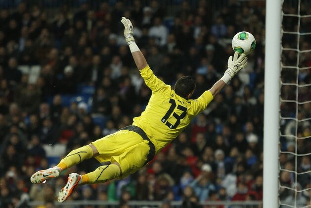 Espanyol's goalkeeper Francisco