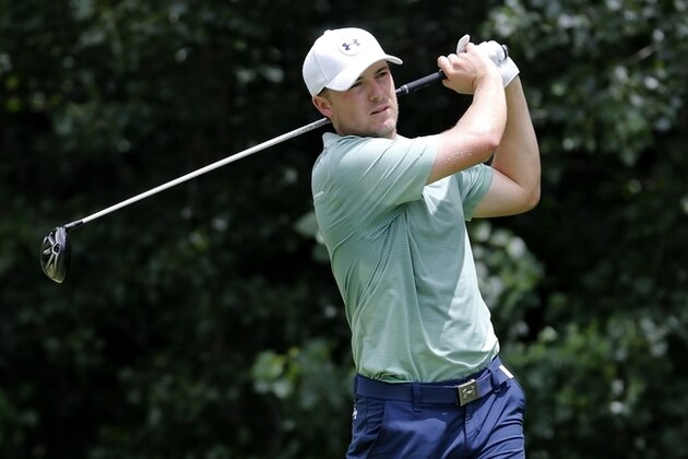 Jordan Spieth watches his tee shot on the second hole during the final round of the John Deere Classic golf tournament Sunday, July 12, 2015, in Silvis, Ill. (AP Photo/Charles Rex Arbogast) Jordan Spieth watches his tee shot on the second hole during the final round of the John Deere Classic golf tournament Sunday, July 12, 2015, in Silvis, Ill. (AP Photo/Charles Rex Arbogast)