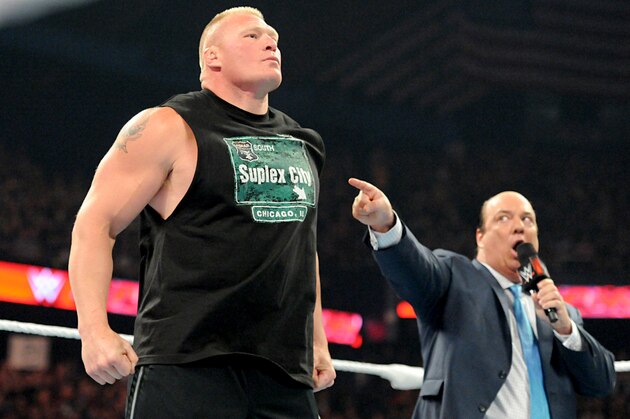 Brock Lesnar and Paul Heyman