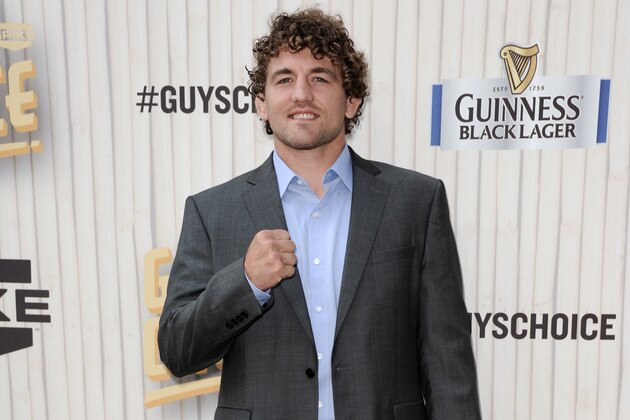 Ben Askren arrives at Spike TV's Guys Choice Awards at Sony Pictures Studios on Saturday, June 8, 2013, in Culver City, Calif. (Photo by Richard Shotwell/Invision/AP)