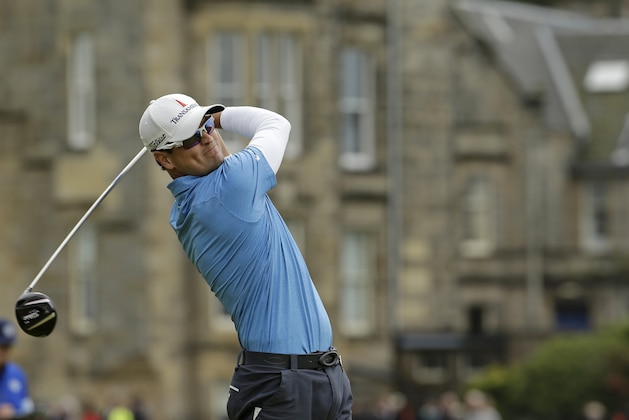 United States’ Zach Johnson drives the ball from the 2nd tee during the second round of the British Open Golf Championship at the Old Course, St. Andrews, Scotland, Friday, July 17, 2015. (AP Photo/David J. Phillip) United States’ Zach Johnson drives the ball from the 2nd tee during the second round of the British Open Golf Championship at the Old Course, St. Andrews, Scotland, Friday, July 17, 2015. (AP Photo/David J. Phillip)