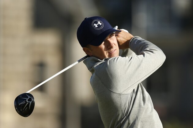 United States’ Jordan Spieth drives the ball from the second tee during the second round of the British Open Golf Championship at the Old Course, St. Andrews, Scotland, Friday, July 17, 2015. (AP Photo/Jon Super) United States’ Jordan Spieth drives the ball from the second tee during the second round of the British Open Golf Championship at the Old Course, St. Andrews, Scotland, Friday, July 17, 2015. (AP Photo/Jon Super)