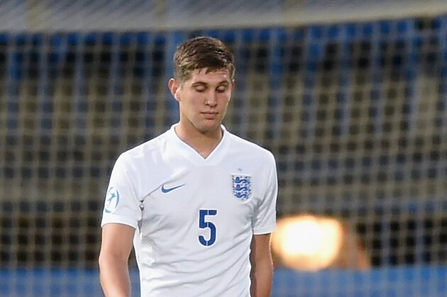 OLOMOUC, CZECH REPUBLIC - JUNE 24:  Jack Butland and John Stones look dejected after the first Italy goal during the UEFA Under21 European Championship match between England and Italy at Andruv Stadium on June 24, 2015 in Olomouc, Czech Republic.  (Photo by Michael Regan/Getty Images)