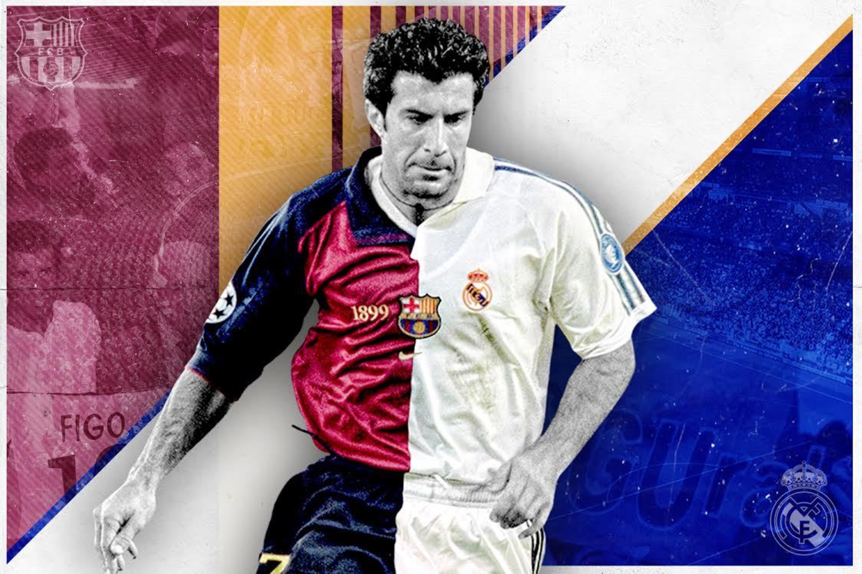 Luis Figo Barcelona to Real Madrid