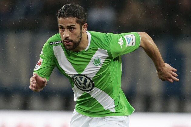 HAMBURG, GERMANY - APRIL 11: Ricardo Rodriguez of Wolfsburg in action during the First Bundesliga match between Hamburger SV and  VfL Wolfsburg at at Imtech Arena on April 11, 2015 in Hamburg, Germany.  (Photo by Oliver Hardt/Getty Images)