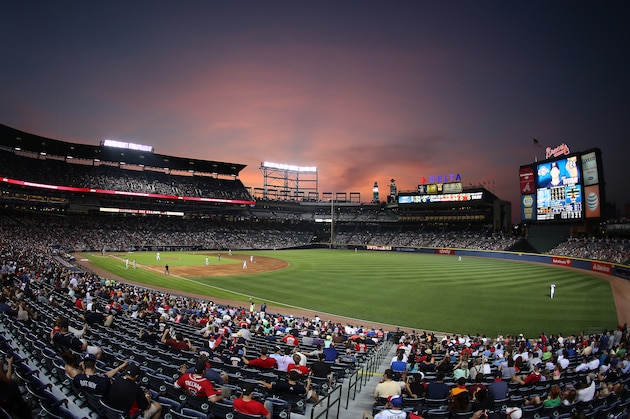 The sun sets over Turner Field as Atlanta Braves and Milwaukee Brewers play in a baseball game Thursday, May 22, 2014 in Atlanta. (AP Photo/John Bazemore) The sun sets over Turner Field as Atlanta Braves and Milwaukee Brewers play in a baseball game Thursday, May 22, 2014 in Atlanta. (AP Photo/John Bazemore)