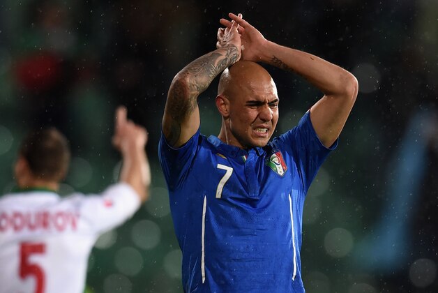 SOFIA, BULGARIA - MARCH 28:  Simone Zaza of Italy during the Euro 2016 Qualifier match between Bulgaria and Italy at Vasil Levski National Stadium on March 28, 2015 in Sofia, Bulgaria.  (Photo by Claudio Villa/Getty Images)