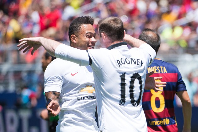 SANTA CLARA, CA - JULY 25: Memphis Depay