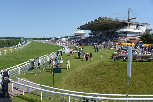 Atmosphere at Glorious Goodwood, Ladies Day, on Thursday , August 1st, 2013 in London, . (Photo by Jon Furniss/Invision/AP Images)