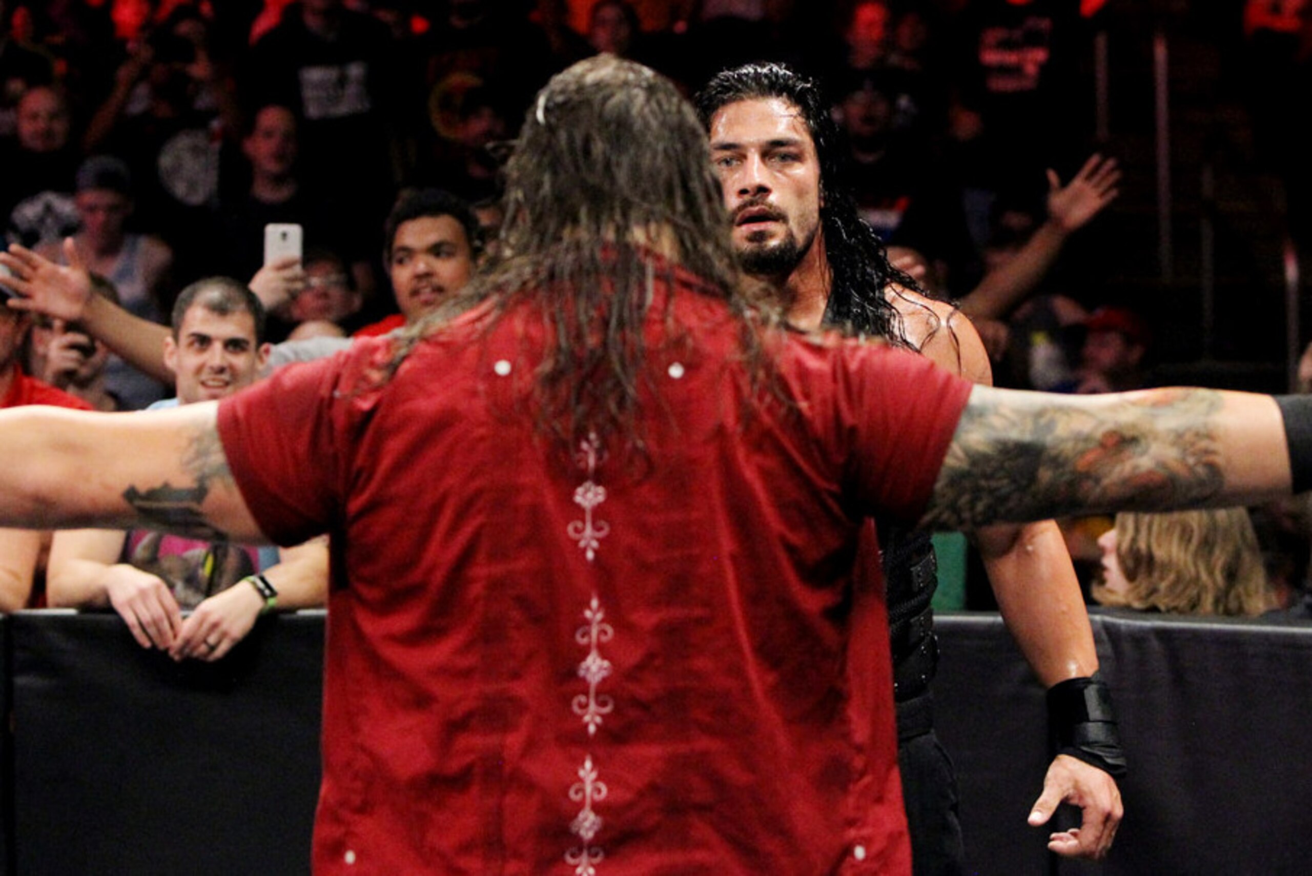 Bray Wyatt and Roman Reigns Bray Wyatt and Roman Reigns