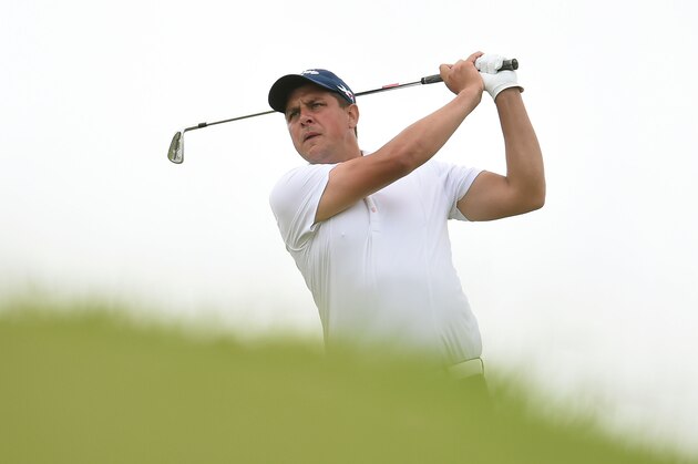 FUNCHAL, MADEIRA, PORTUGAL - JULY 31: Sam Walker of England tees off from the 5th hole during day two of the Madeira Islands Open - Portugal - BPI at Club de Golf do Santo da Serra on July 31, 2015 in Funchal, Madeira, Portugal. (Photo by Tom Dulat/Getty Images) FUNCHAL, MADEIRA, PORTUGAL - JULY 31: Sam Walker of England tees off from the 5th hole during day two of the Madeira Islands Open - Portugal - BPI at Club de Golf do Santo da Serra on July 31, 2015 in Funchal, Madeira, Portugal. (Photo by Tom Dulat/Getty Images)