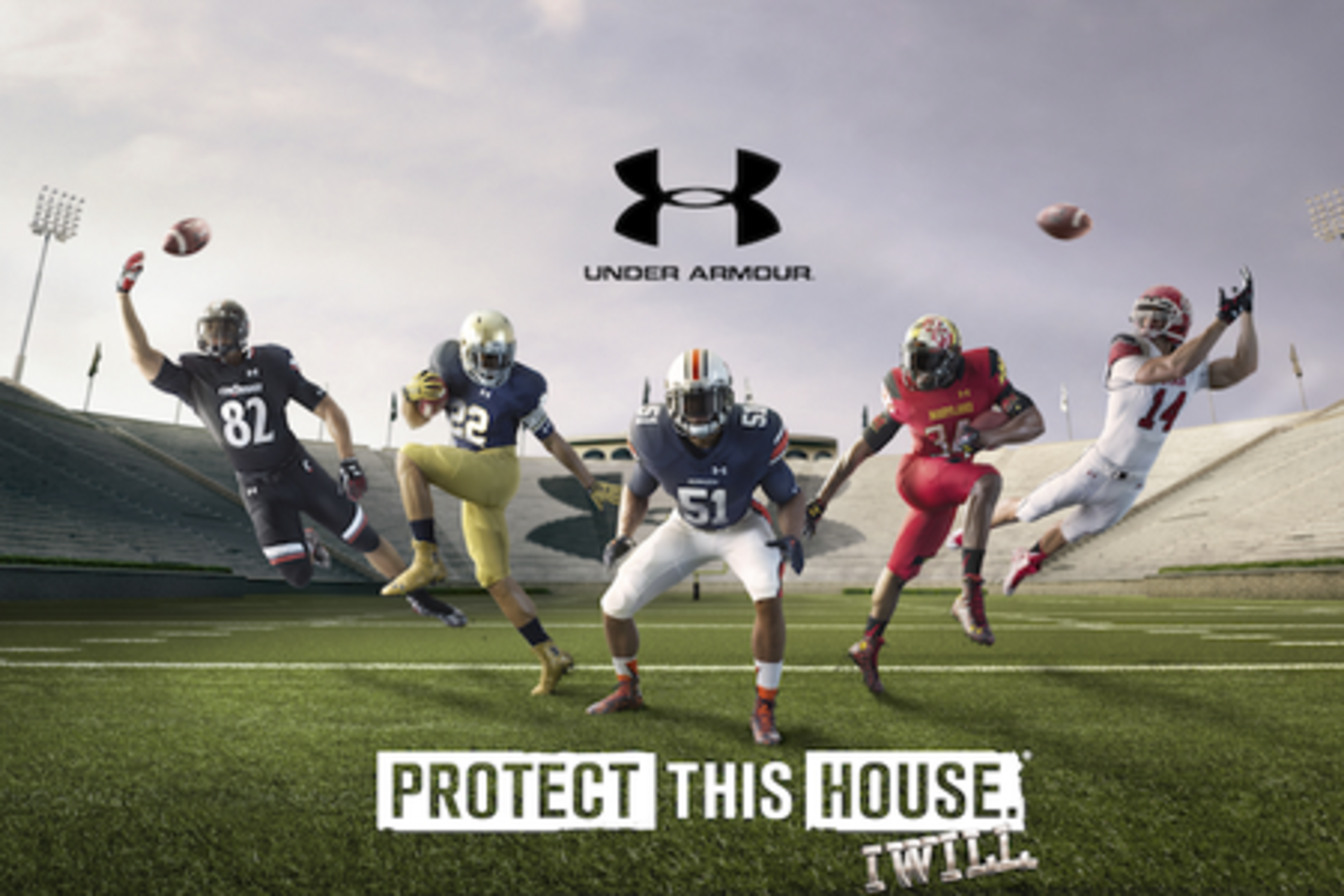 Under Armour Unveils New 'Ungrabbable' Uniforms for College