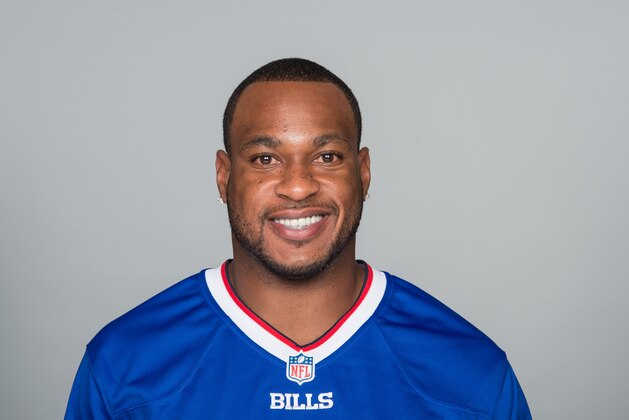 This is a 2015 photo of Percy Harvin of the Buffalo Bills NFL football team. This image reflects the Buffalo Bills active roster as of Monday, June 15, 2015 when this image was taken. (AP Photo)