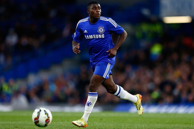 LONDON, ENGLAND - APRIL 27:  Jeremie Boga of Chelsea in action during the FA Youth Cup Final second leg match between Chelsea and Manchester City at Stamford Bridge on April 27, 2015 in London, England.  (Photo by Julian Finney/Getty Images)