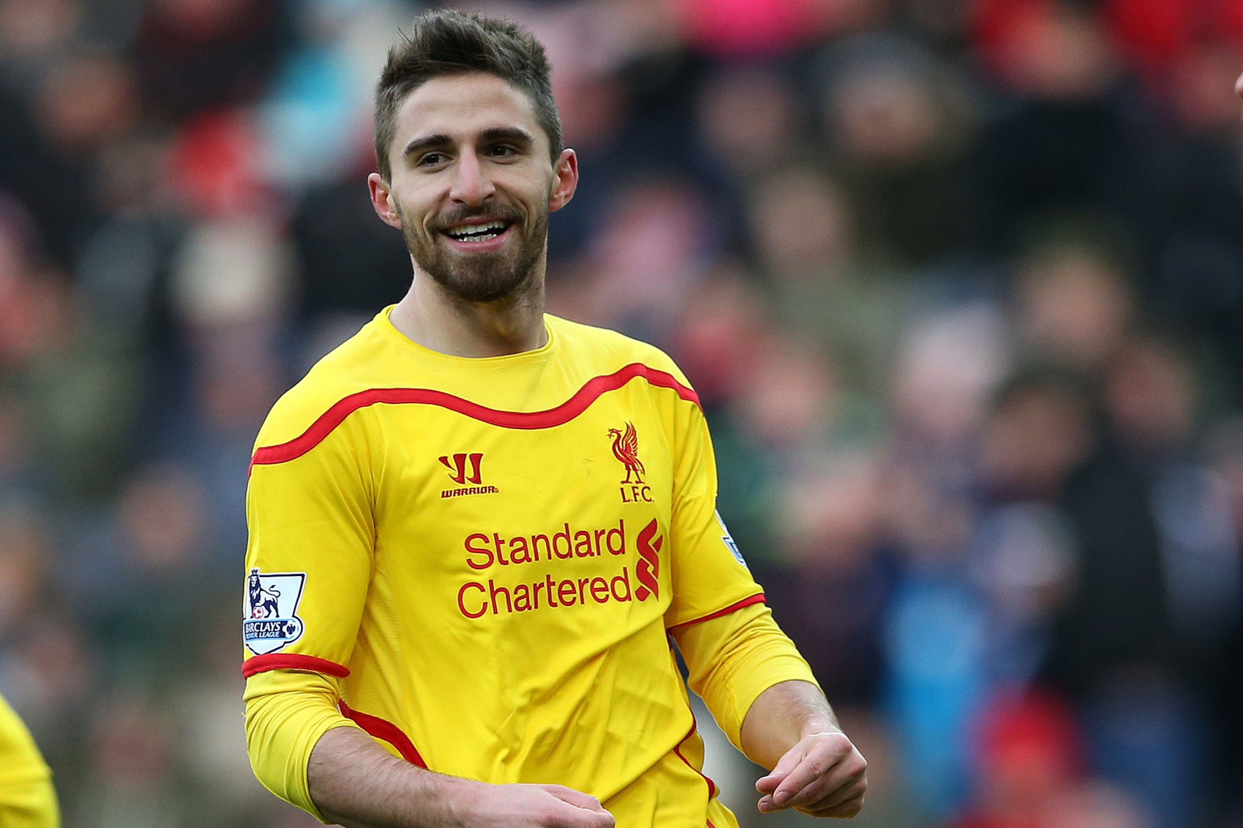 Liverpool's Fabio Borini during their English Premier League soccer match against Sunderland at the Stadium of Light, Sunderland, England, Saturday, Jan. 10, 2015. (AP Photo/Scott Heppell) Liverpool's Fabio Borini during their English Premier League soccer match against Sunderland at the Stadium of Light, Sunderland, England, Saturday, Jan. 10, 2015. (AP Photo/Scott Heppell)