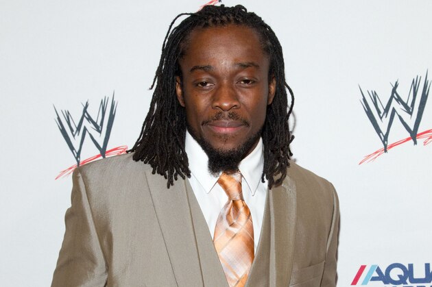 Kofi Kingston attends the Superstars For Sandy Relief Event, on thursday, April 4, 2013 in New York, NY. (Photo by Dario Cantatore/Invision/AP)