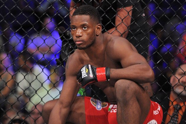 May 17, 2014; Southaven, MS, USA; Will Brooks before the fight against Michael Chandler during a Bellator interim lightweight world championship bout during BFC 120 at Landers Center. Will Brooks defeats Michael Chandler by submission. Mandatory Credit: Justin Ford-USA TODAY Sports May 17, 2014; Southaven, MS, USA; Will Brooks before the fight against Michael Chandler during a Bellator interim lightweight world championship bout during BFC 120 at Landers Center. Will Brooks defeats Michael Chandler by submission. Mandatory Credit: Justin Ford-USA TODAY Sports