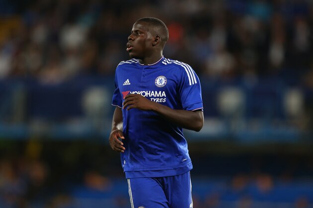 LONDON, ENGLAND - AUGUST 03:  Kurt Zouma of Chelsea during the pre-season friendly between Chelsea and Fiorentina at Stamford Bridge on August 5, 2015 in London, England.  (Photo by Catherine Ivill - AMA/Getty Images)